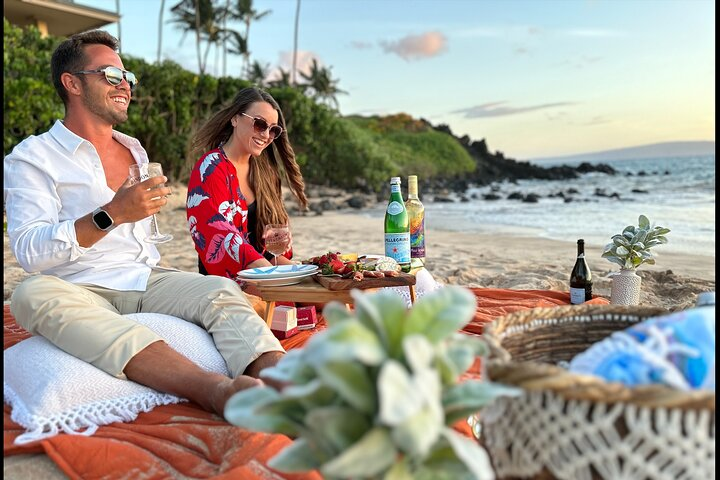 Charcuterie Board & Sunset at a Hidden Beach W/ Photo - Photo 1 of 18